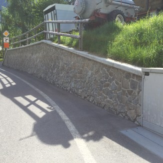 Travertino Gris Bagnes (sur mesure)